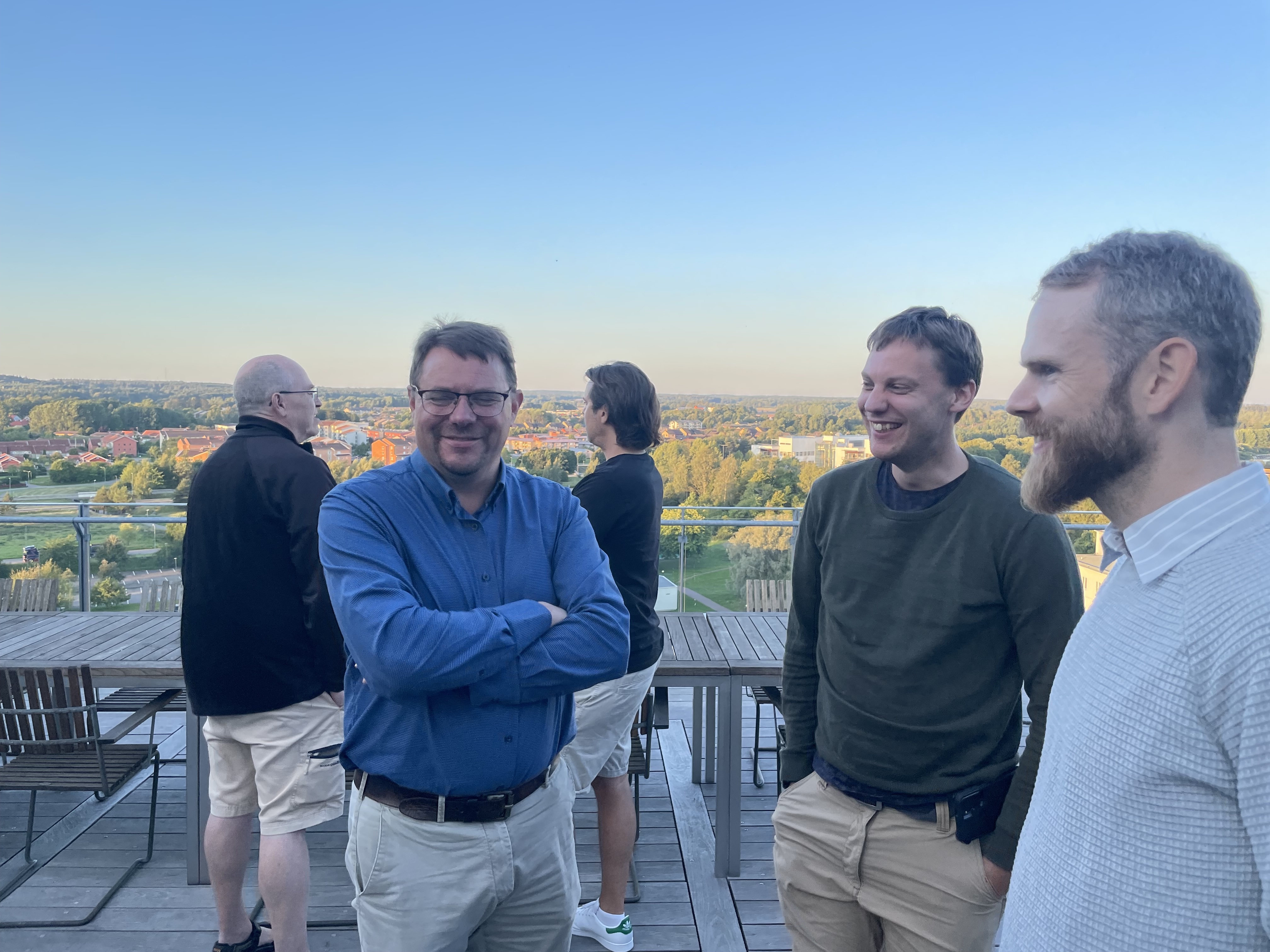 Modern tech workspace